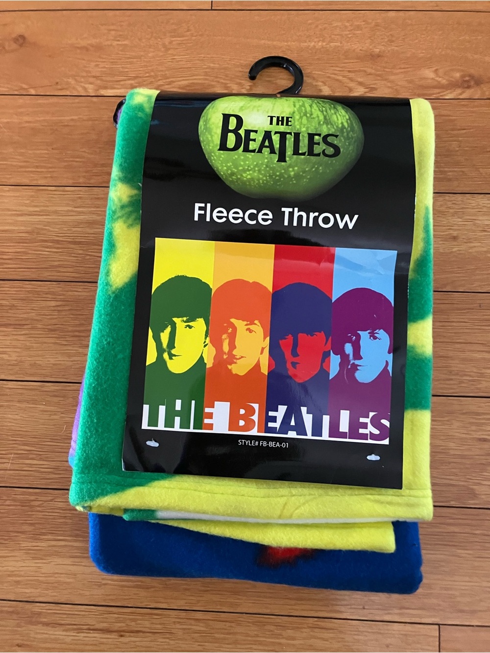 The Beatles Fleece Throw-50”x60”, NEW